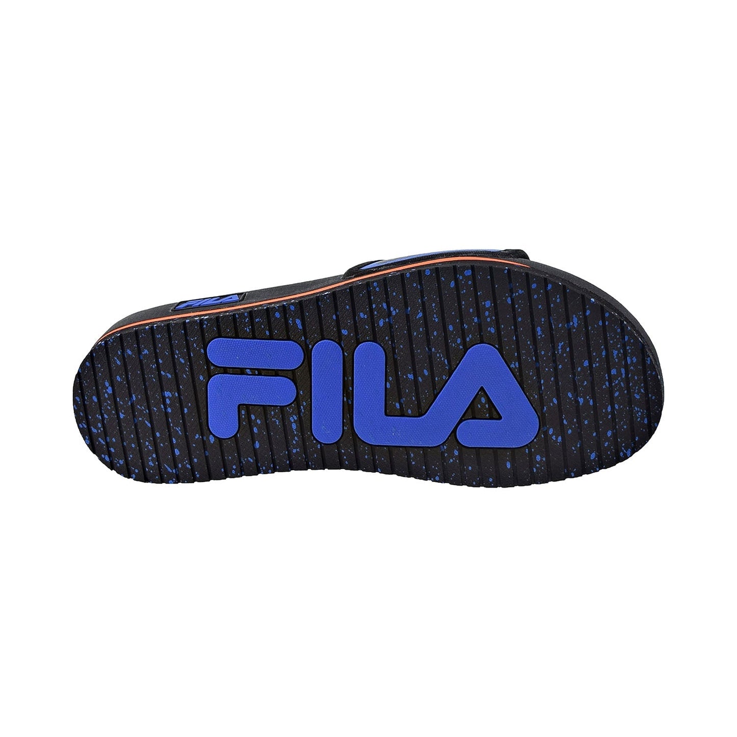Fila Men's Lunar Slides Black-Prince Blue-Red Orange