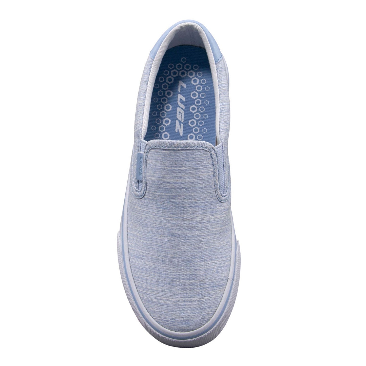 Lugz Clipper WCLIPRTC-4573 Womens Blue Canvas Lifestyle Sneakers Shoes