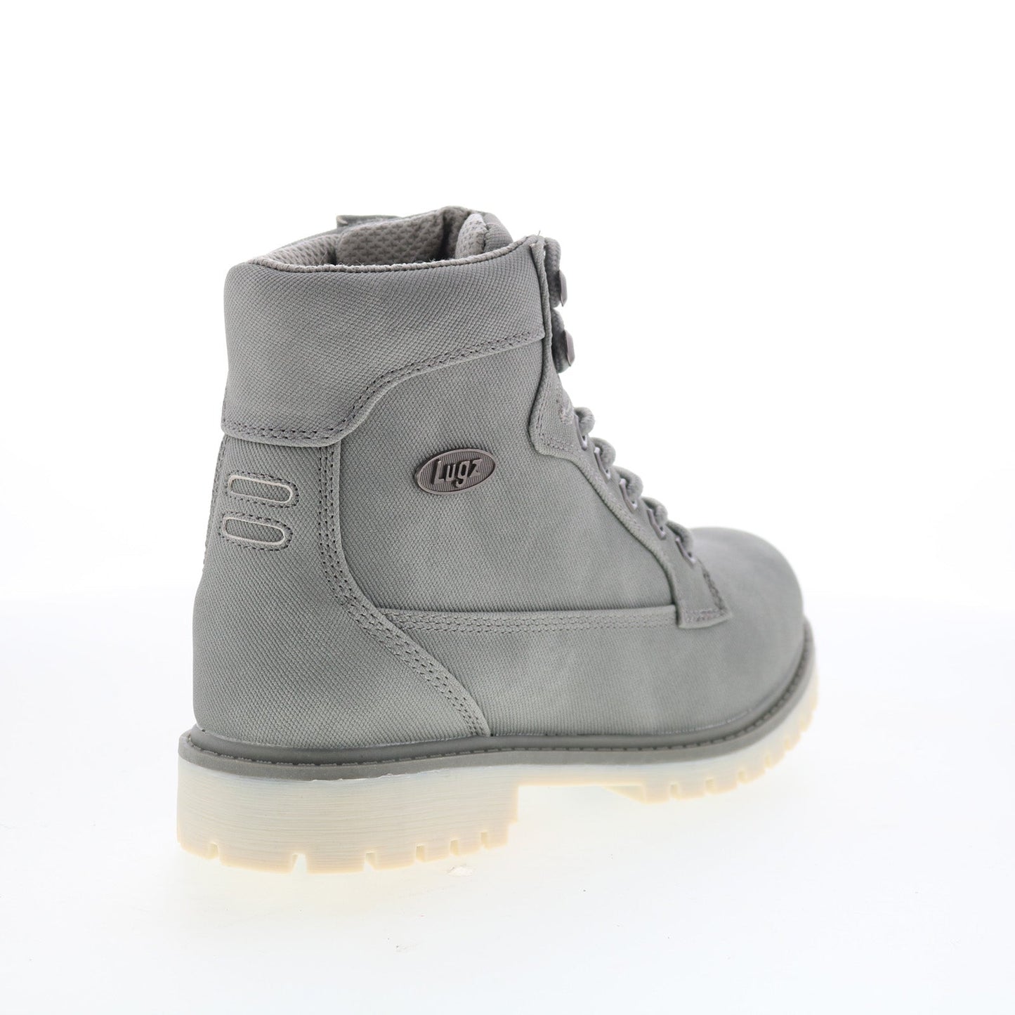 Lugz Mantle HI WMANTLHD-0499 Womens Gray Synthetic Lace up Casual Dress Boots