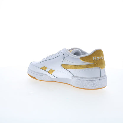 Reebok Club C Revenge Womens White Leather Lifestyle Sneakers Shoes