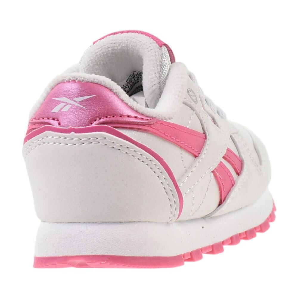 Reebok Classic Leather Step N Flash 2.0 Toddlers' Shoes White/Pink