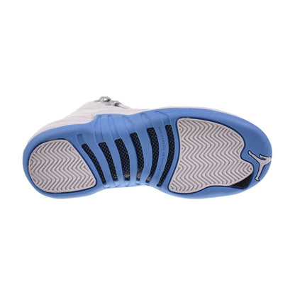 Air Jordan 12 Retro (GS) "Melo" Big Kids' Shoes White/University Blue