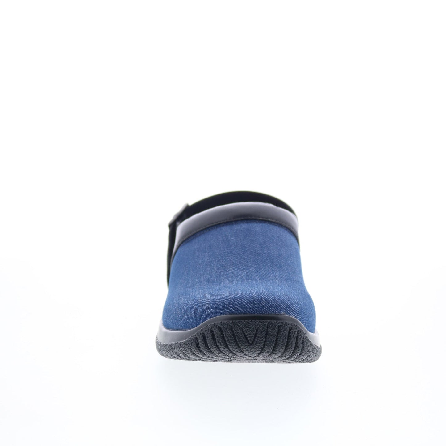 Drew Savannah 17100-1K Womens Blue Wide Canvas Slides Sandals Shoes