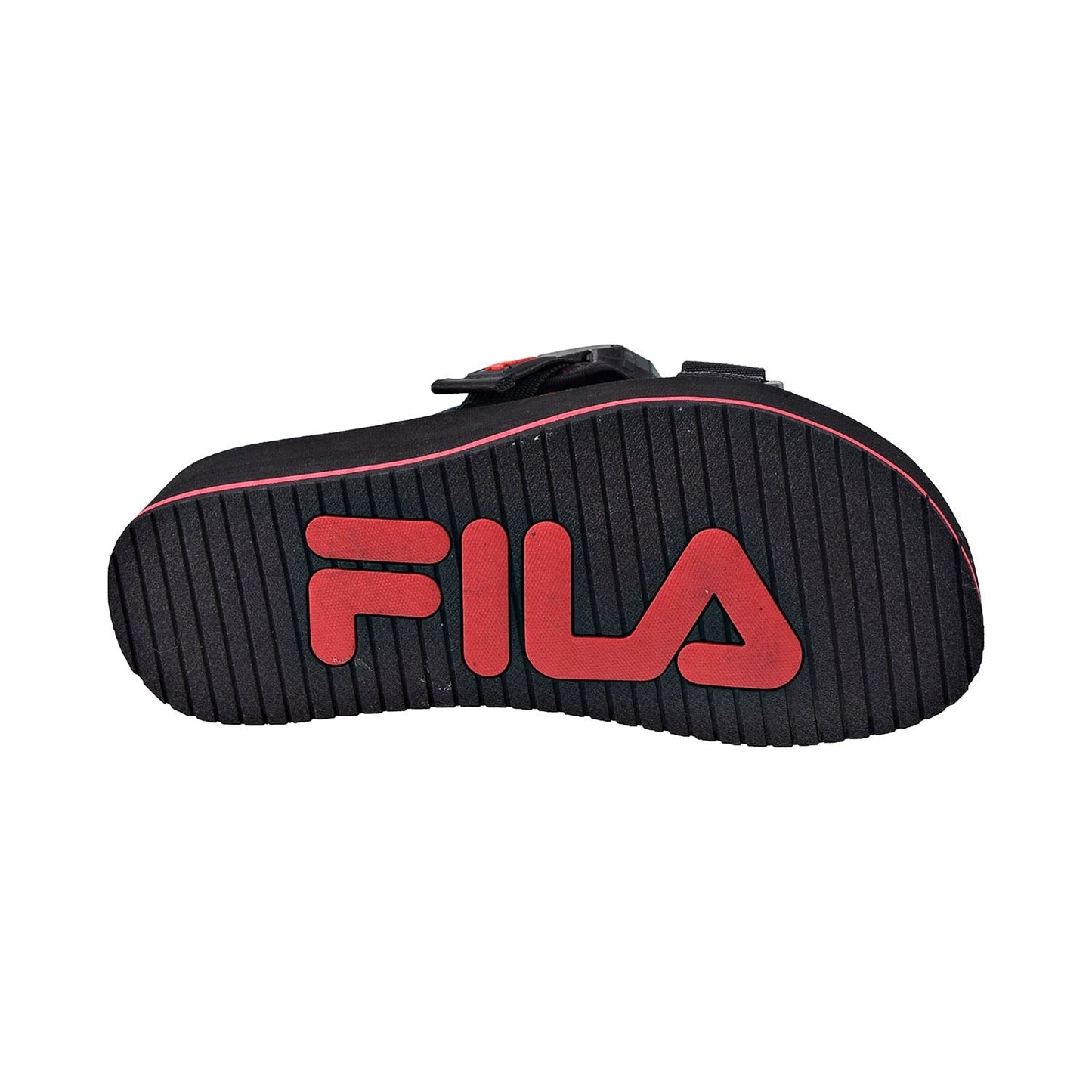 Fila Men's Sol-Slides V2 Black-Amazon-Electric Blue