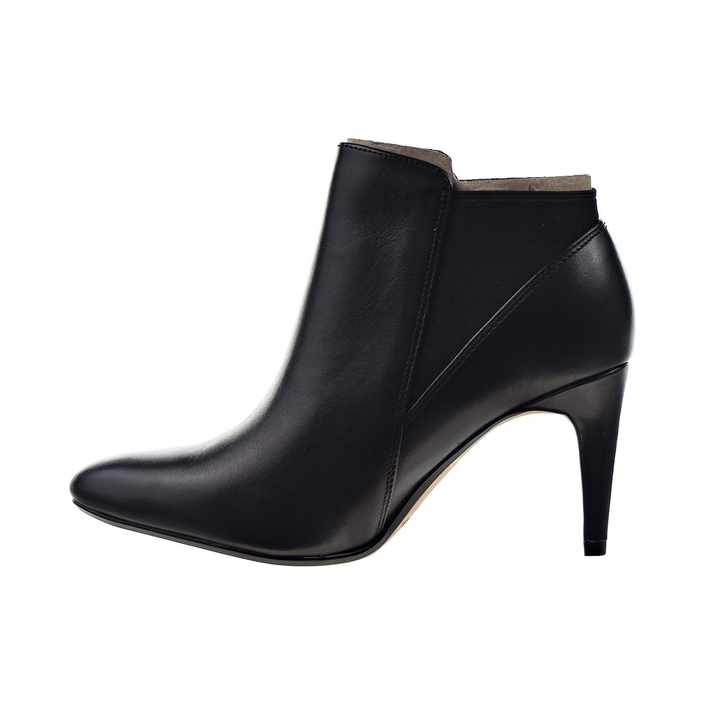 Clarks Laina Violet Women's Ankle Boots Black Leather Shoes