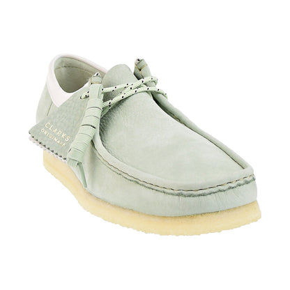 Clarks Wallabee Men's Shoes Pale Green