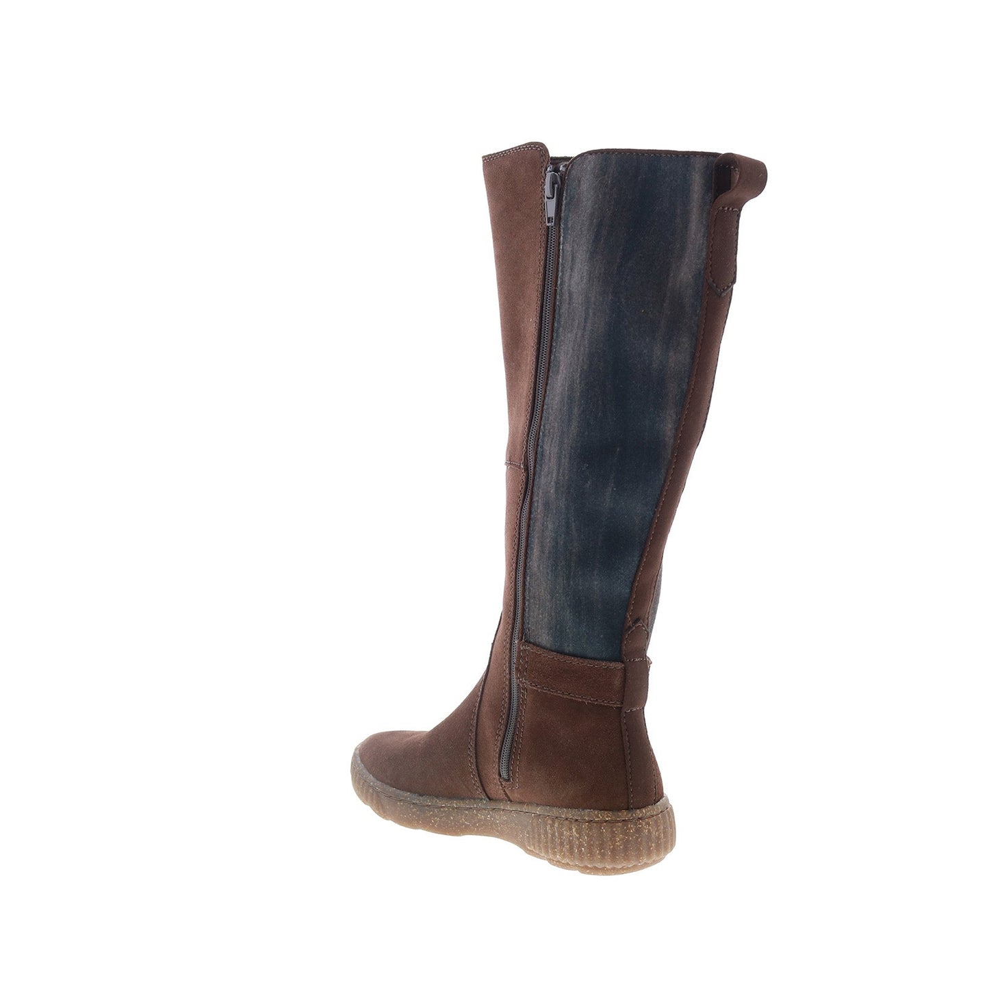 Clarks Caroline Style 26167707 Womens Brown Suede Zipper Knee High Boots