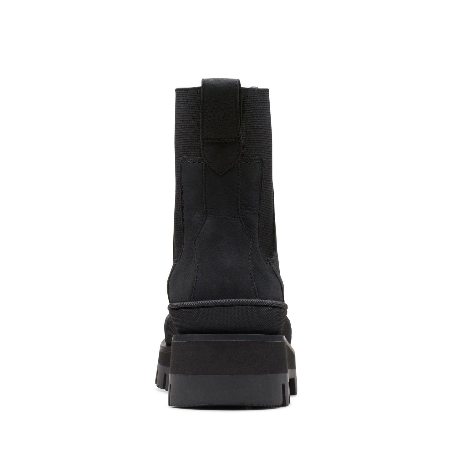 Clarks Orianna 2 Top 26174067 Womens Black Nubuck Slip On Casual Dress Boots