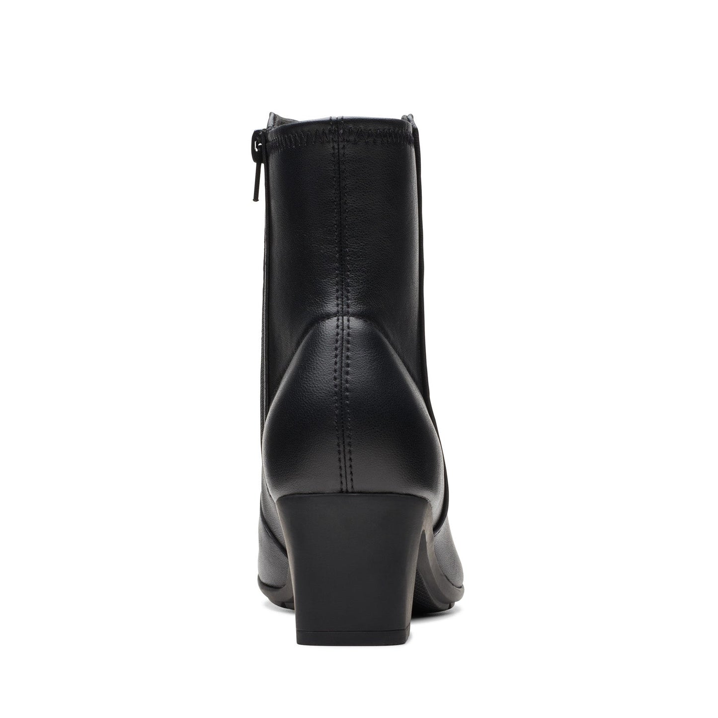 Clarks Neiley Jane 26175177 Womens Black Leather Ankle & Booties Boots