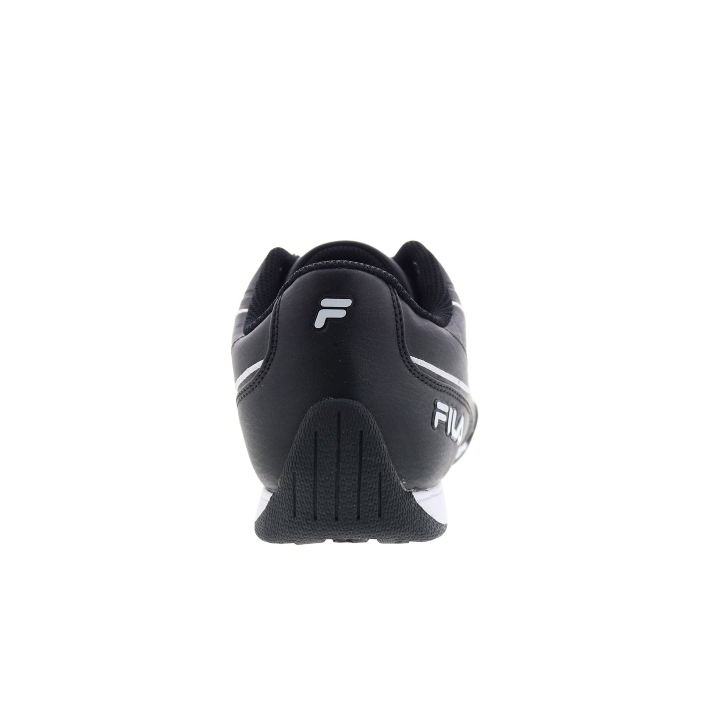 Fila Forlani Outline Flag Womens Black Motorsport Inspired Sneakers Shoes