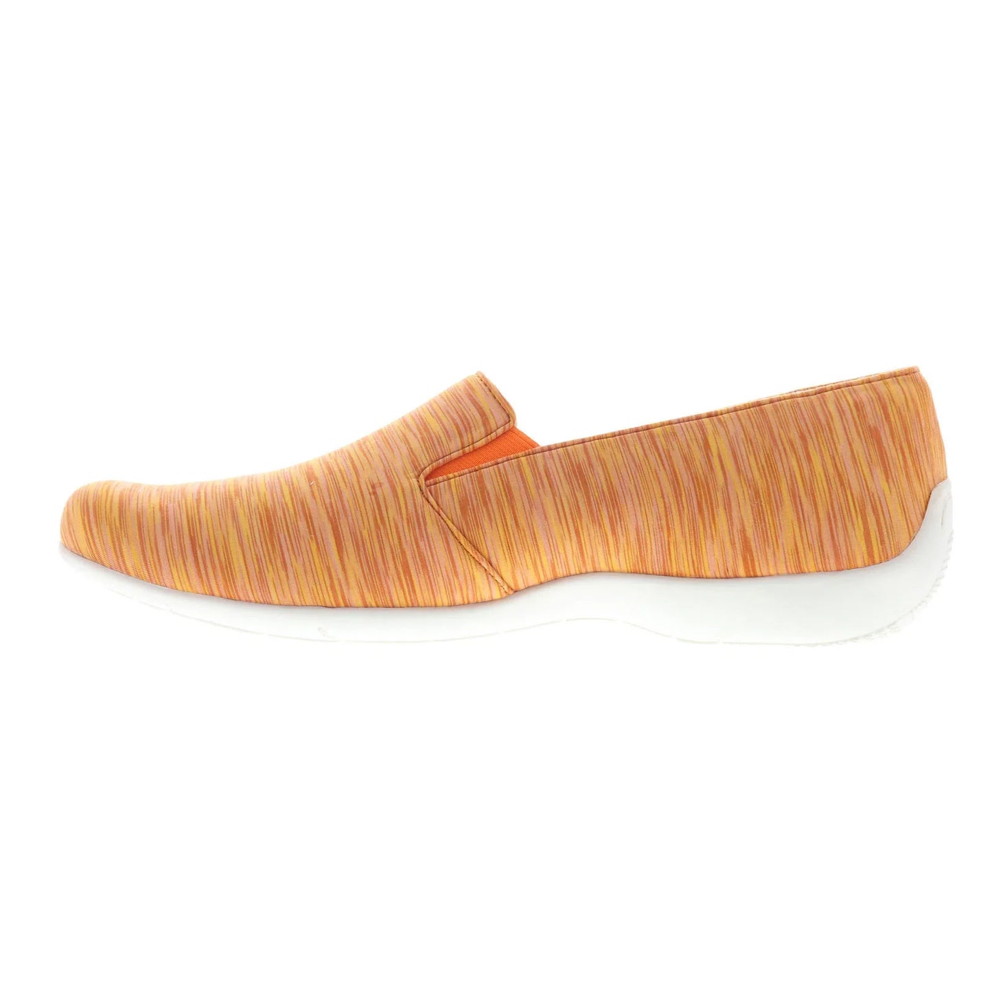 Ros Hommerson Carmela 62030-3G Womens Orange Narrow Loafer Flats Shoes