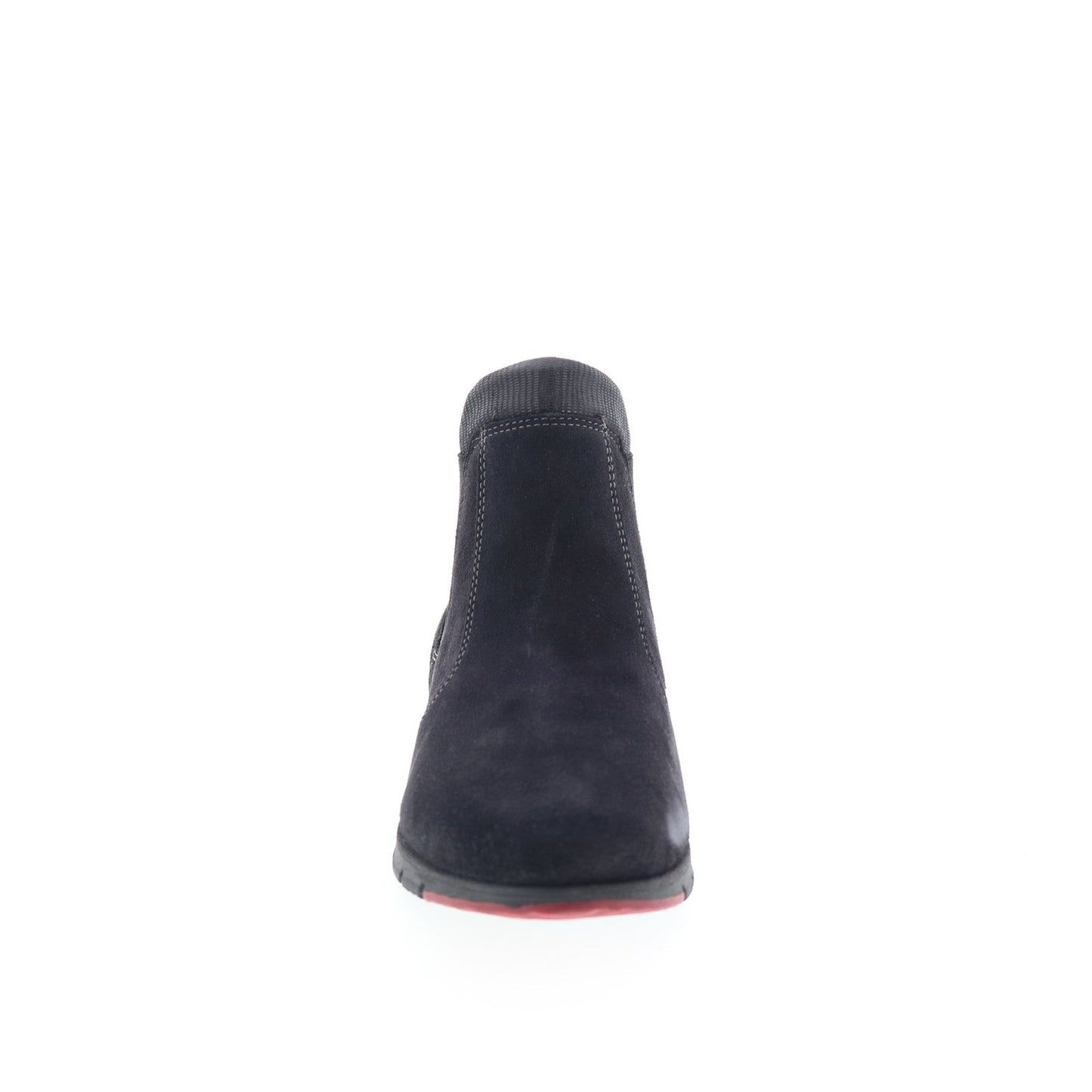 Marko Asfalto 622040 Womens Black Suede Slip On Chelsea Boots