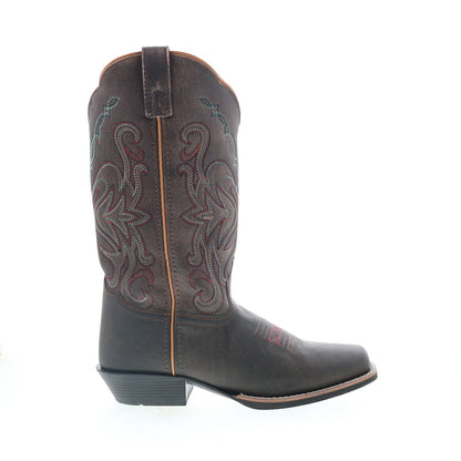 Smoky Mountain Boots Fusion 12 Square Toe 6681 Womens Brown Western Boots