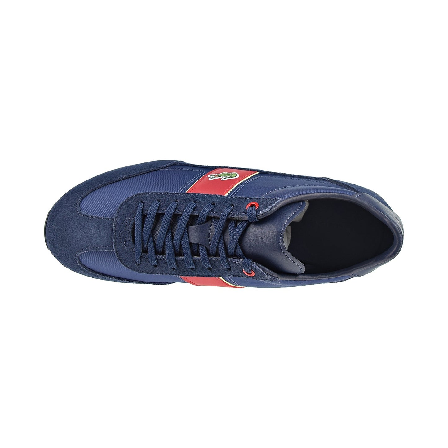 Lacoste Angular 222 2 CMA Textile Men's Shoes Navy-Red