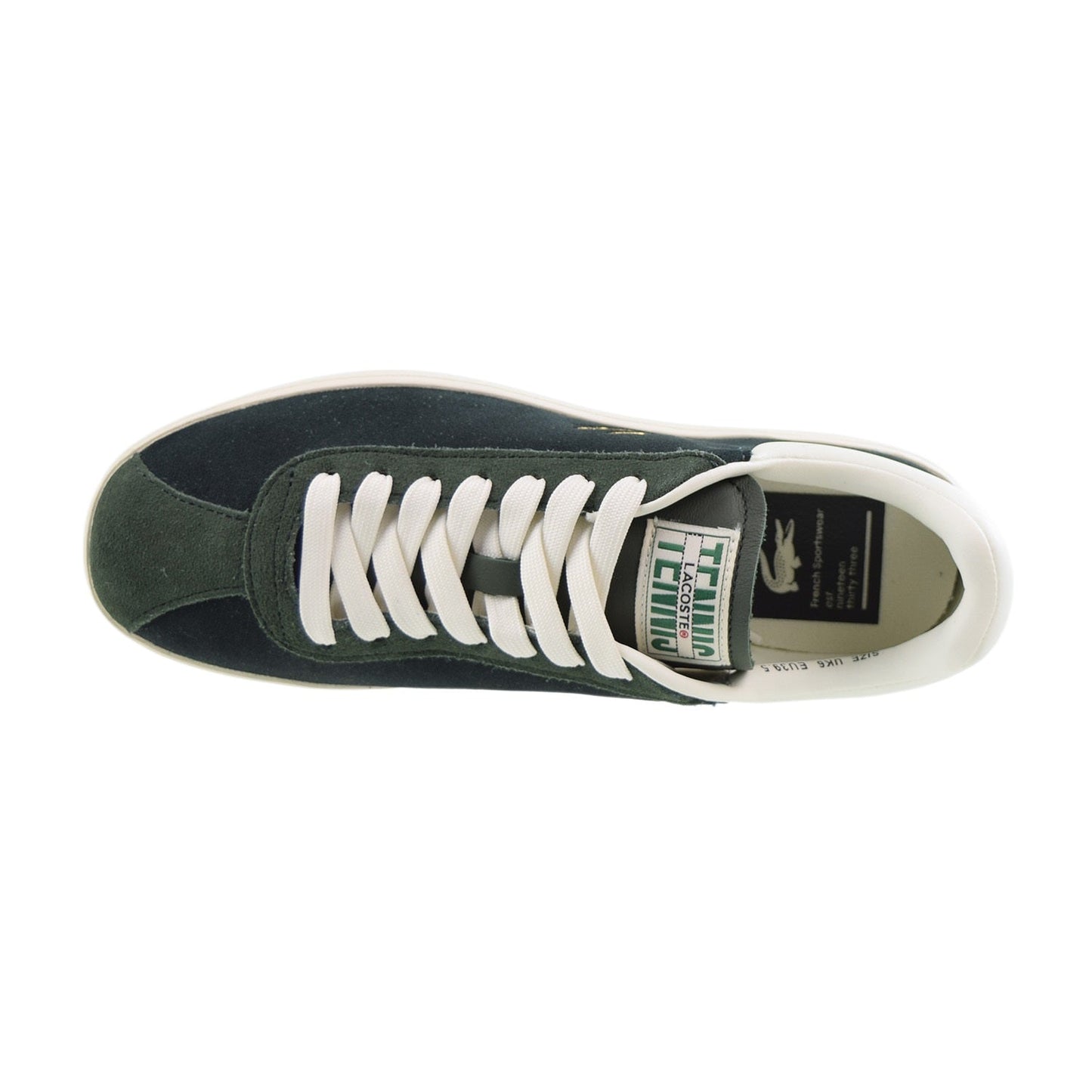 Lacoste Baseshot 223 3 Men's Shoes Dark Green-Off White