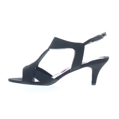 Ros Hommerson Lucky Womens Black Extra Narrow Strap Heels Shoes