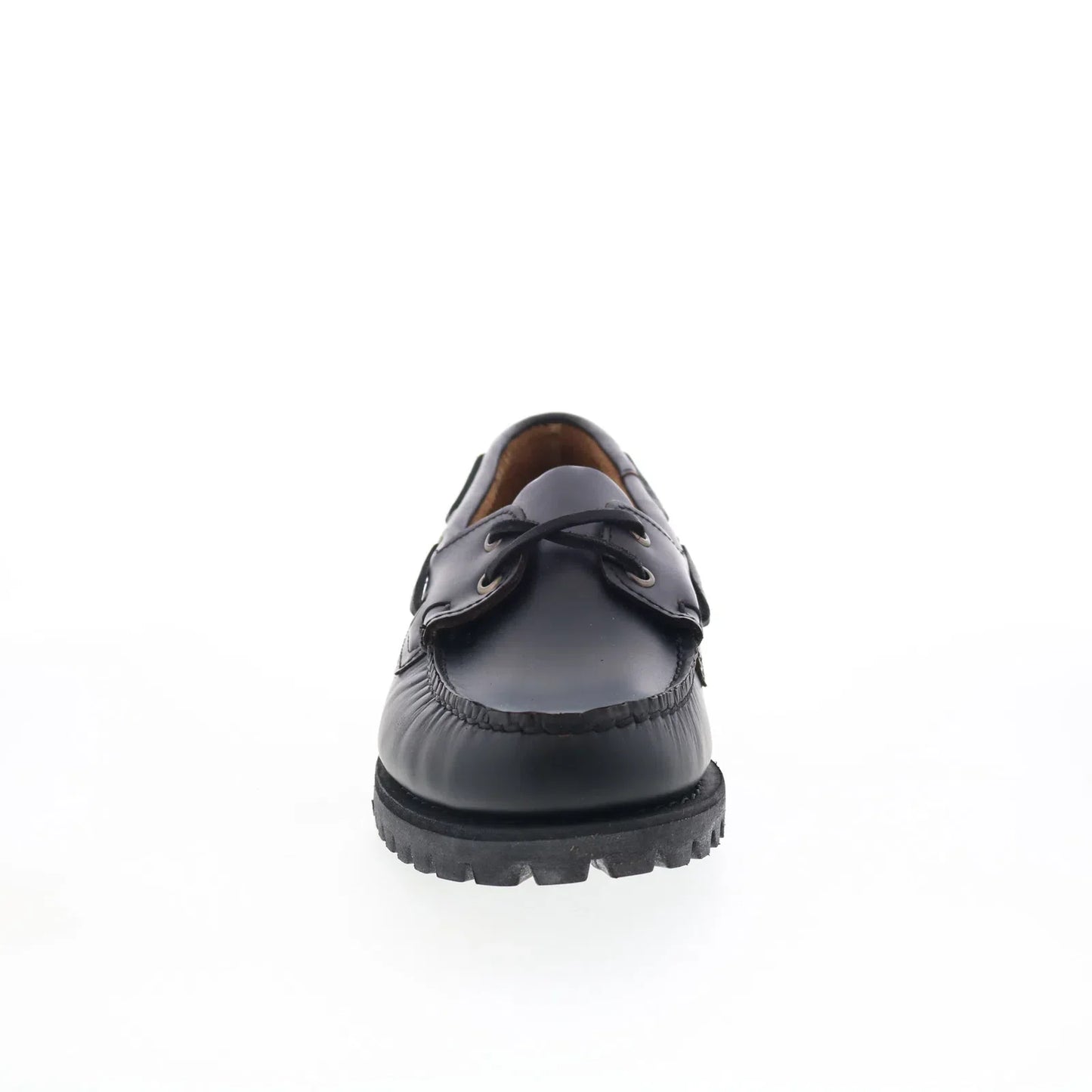 Sebago Ranger Moc Soft Womens Black Leather Loafers & Slip Ons Boat Shoes