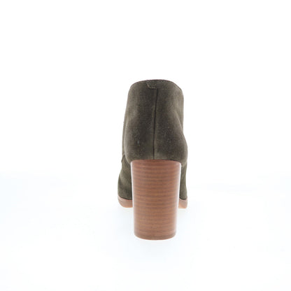 Johnston & Murphy Alayna Bootie 78-51755 Womens Green Ankle & Booties Boots