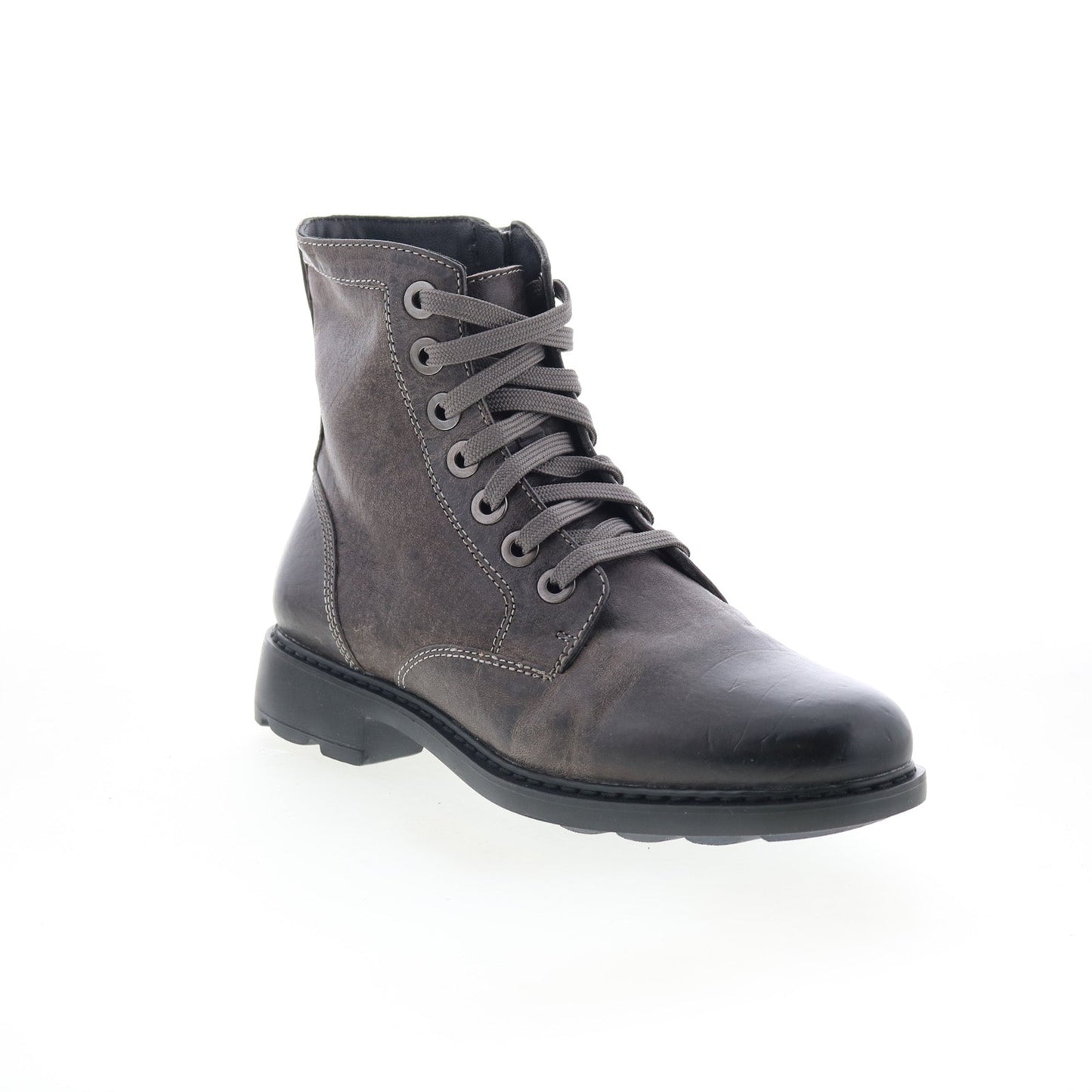 Johnston & Murphy Graice 78-51929 Womens Gray Leather Casual Dress Boots