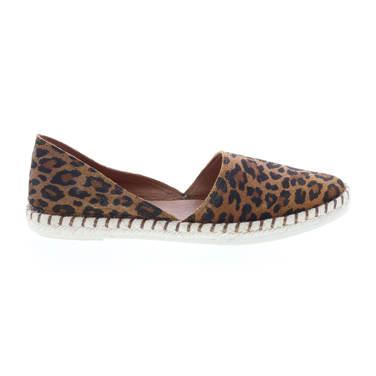 Miz Mooz Cherie Womens Brown Leather Slip On Loafer Flats Shoes
