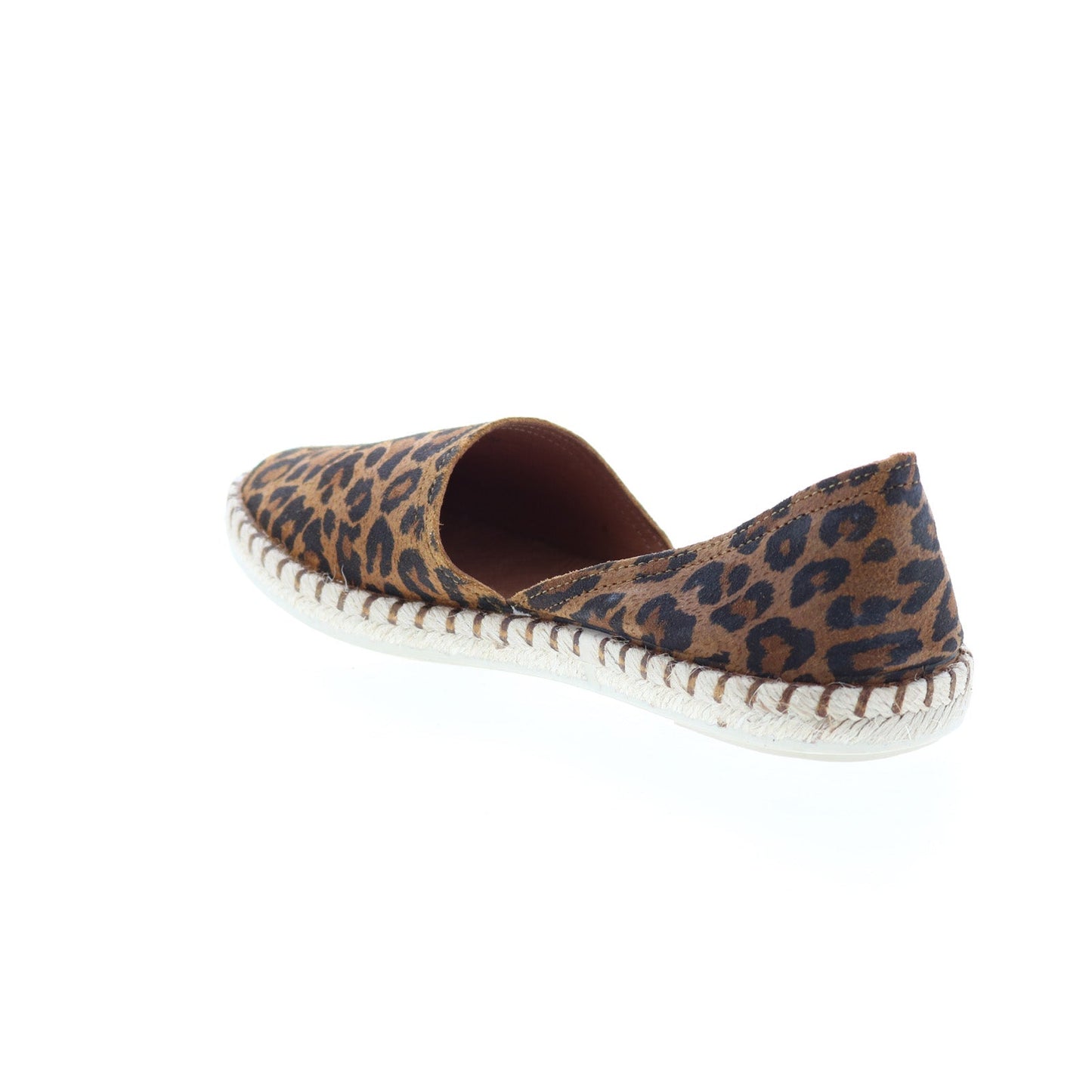Miz Mooz Cherie Womens Brown Leather Slip On Loafer Flats Shoes