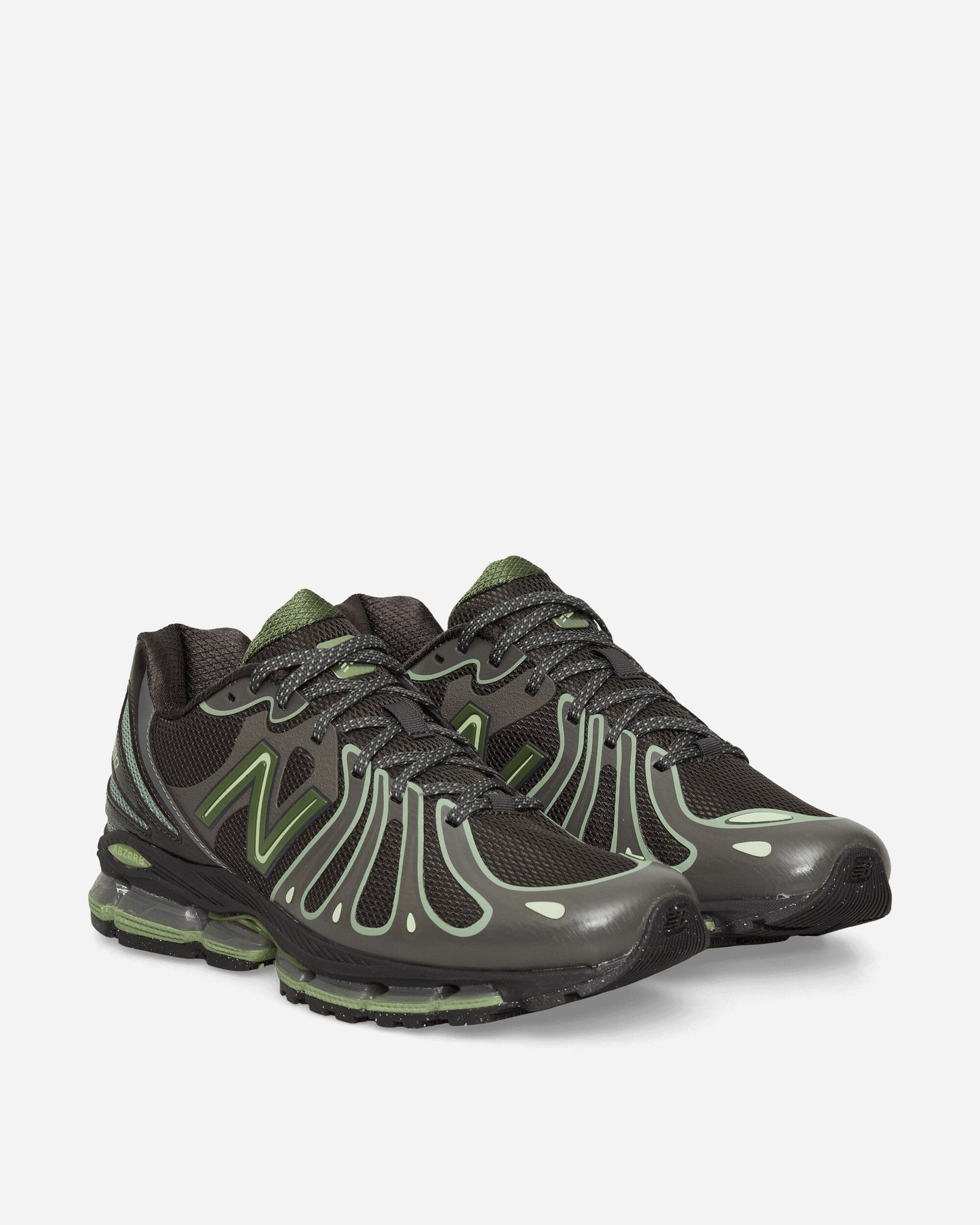 ABZORB 1890 Sneakers Faded Black / Utility Green