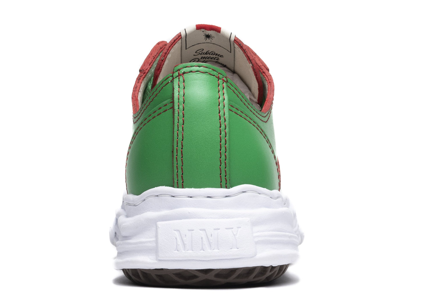 Maison Mihara Yasuhiro Leather Peterson Low in Green