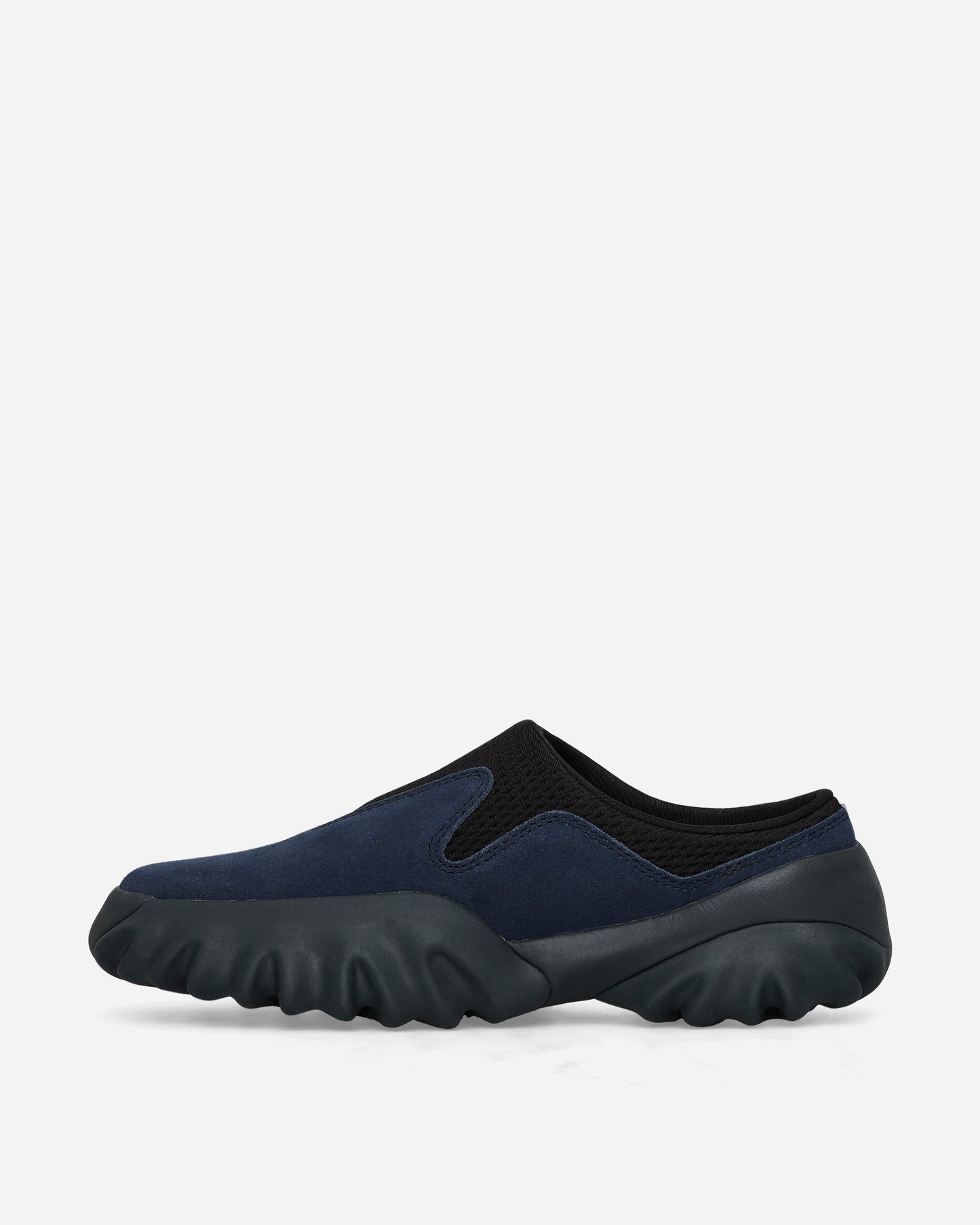 Suede Chop Saw Mules Navy