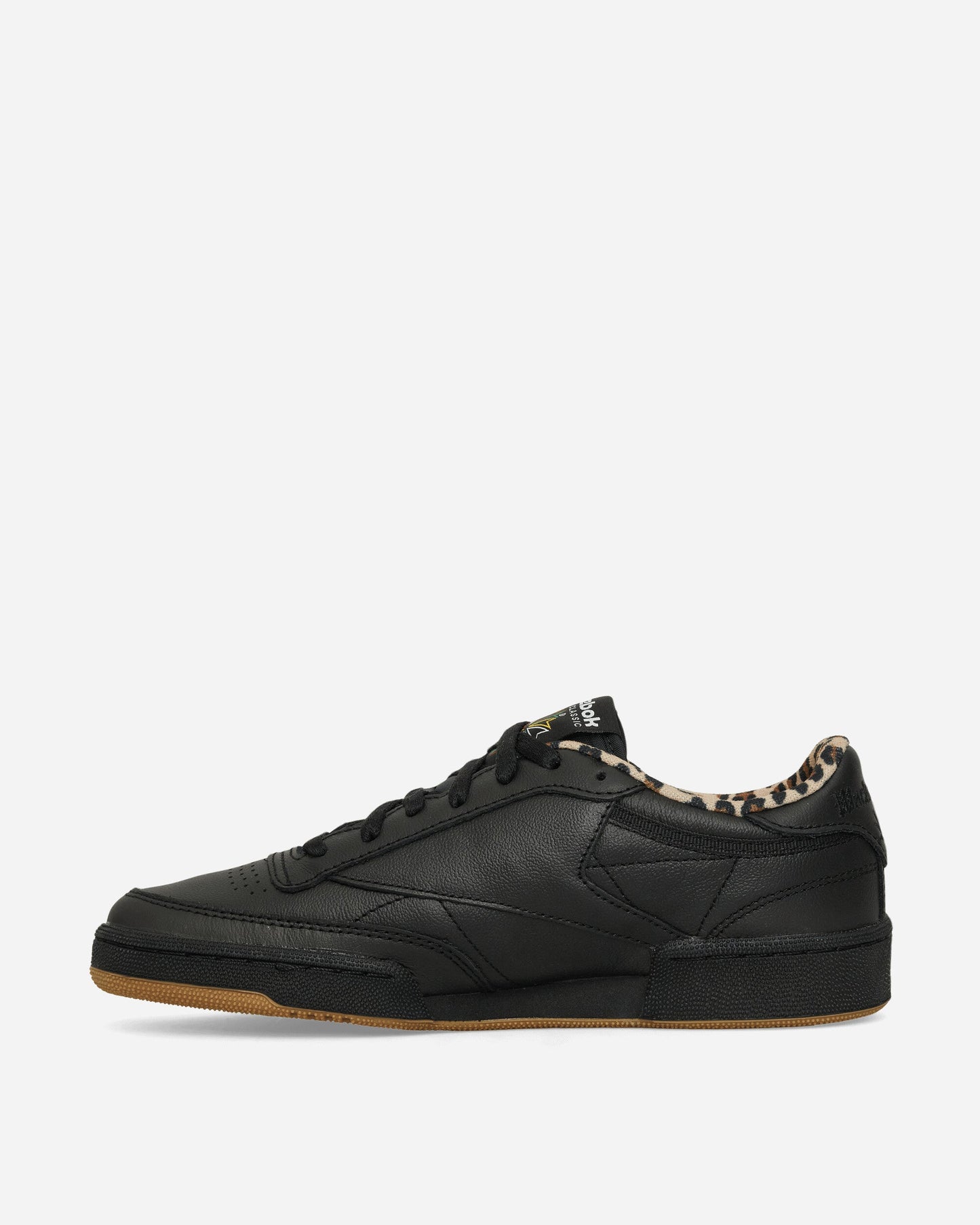 WACKO MARIA Club C 85 Vintage Sneakers Black / Leopard