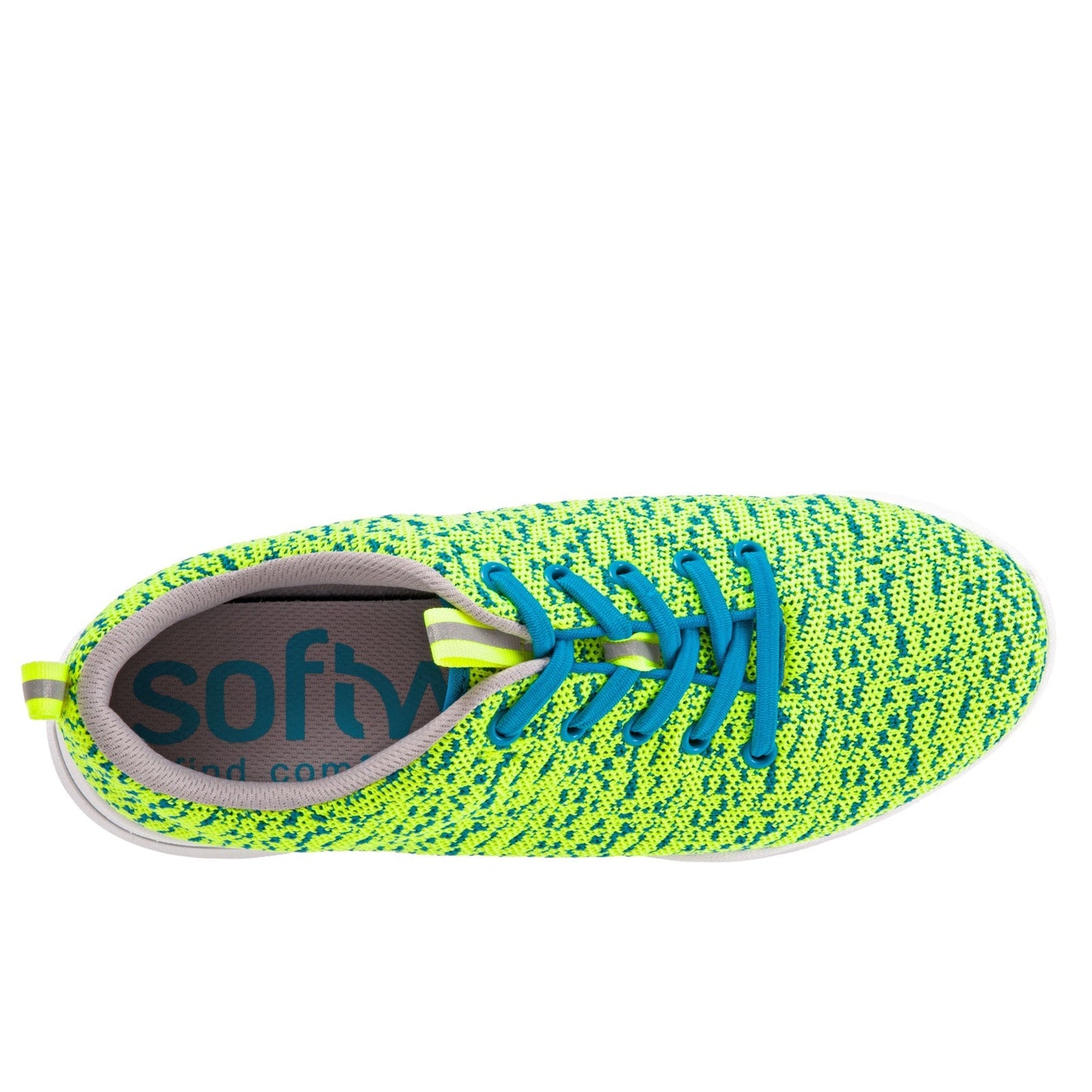 Softwalk Sampson S1713-325 Womens Green Leather Lifestyle Sneakers Shoes