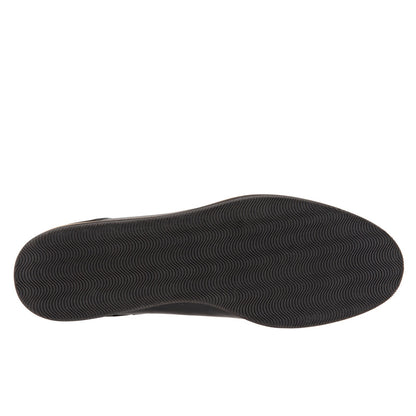 Softwalk Willis S1811-006 Womens Black Narrow Leather Oxford Flats Shoes