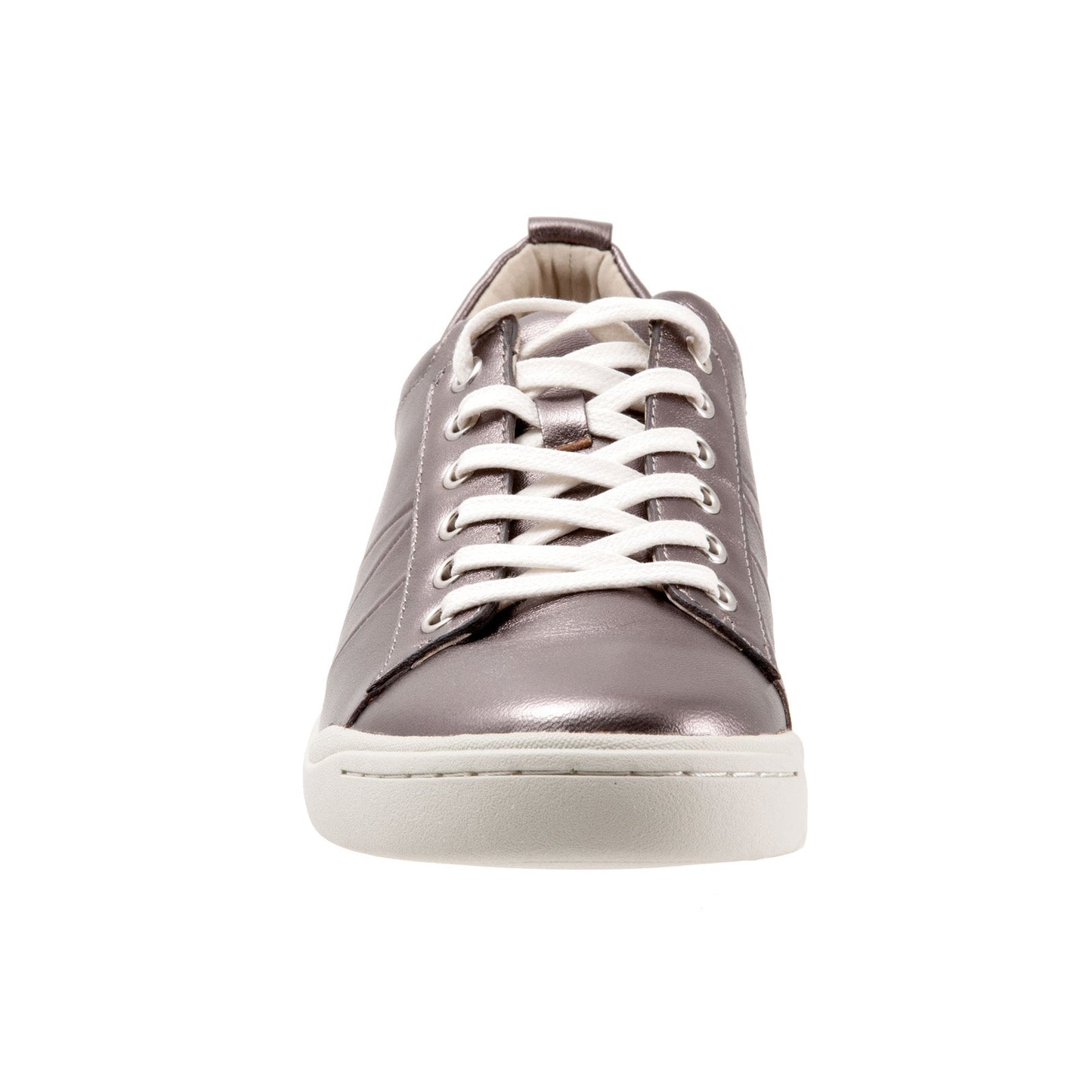 Softwalk Athens S2051-033 Womens Gray Leather Lifestyle Sneakers Shoes