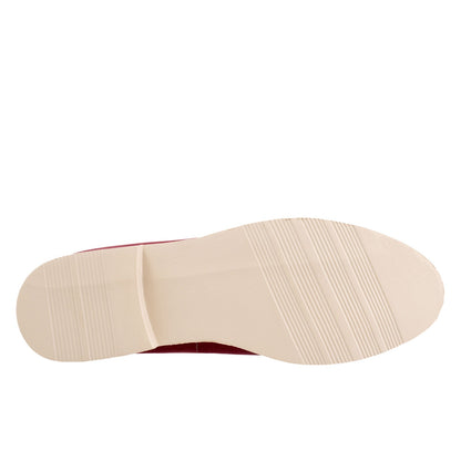 Softwalk Wolcott II S2267-662 Womens Burgundy Narrow Mule Flats Shoes