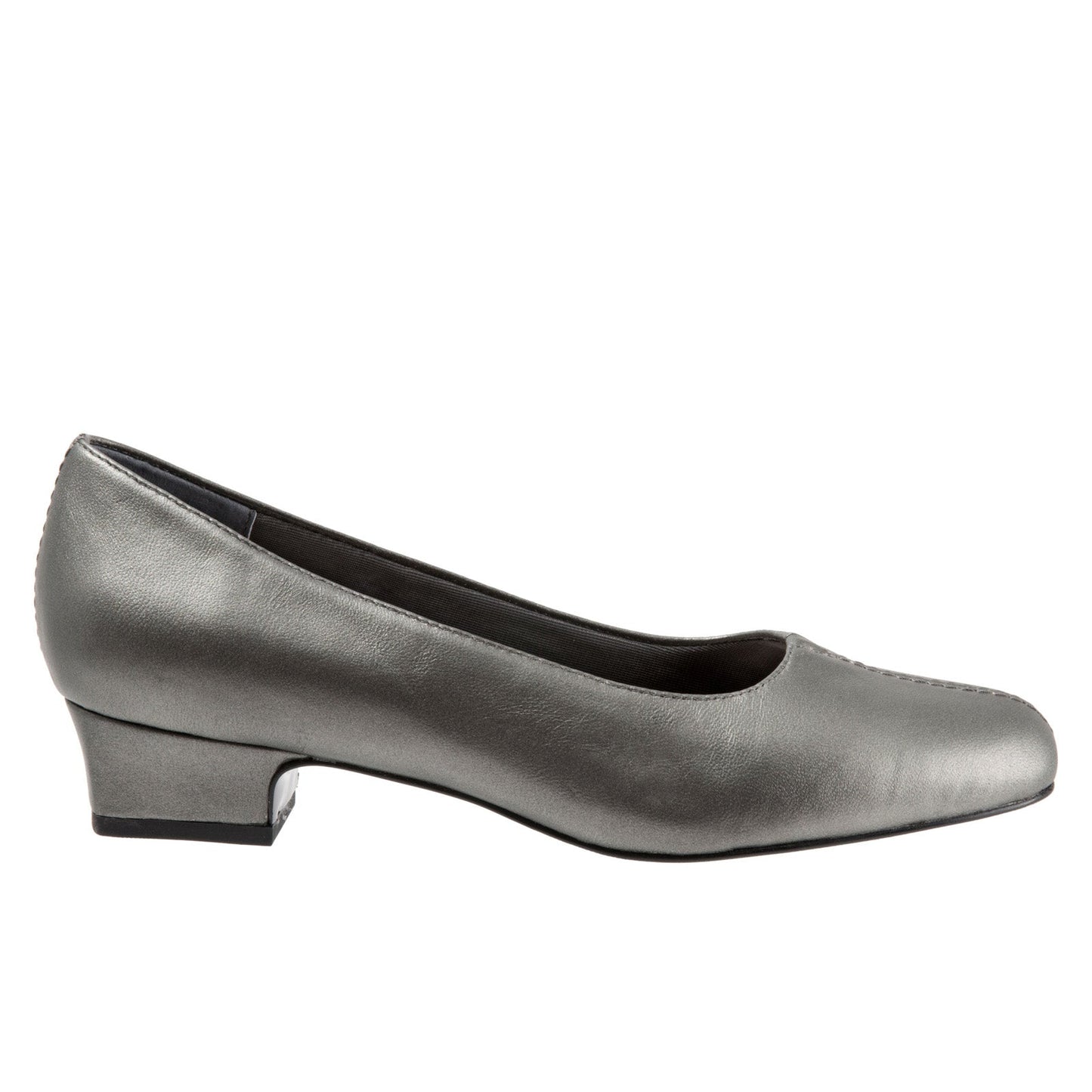 Trotters Doris T3235-041 Womens Gray Extra Narrow Pumps Heels Shoes