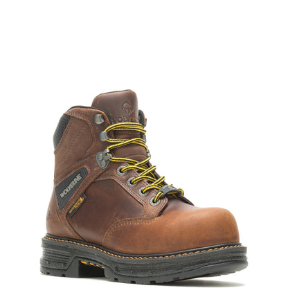 Wolverine Hellcat Ultraspring Waterproof CarbonMax 6" Womens Brown Wide Work & Safety Boots