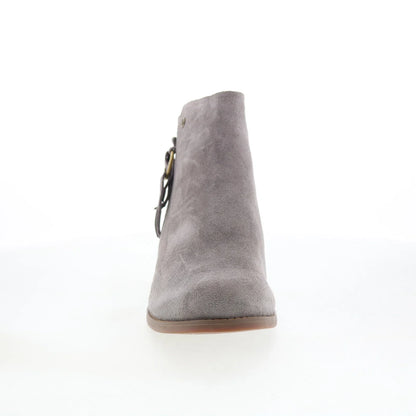 Spenco Abbey Boot Dove SP1042DOV Womens Gray Suede Ankle & Booties Boots