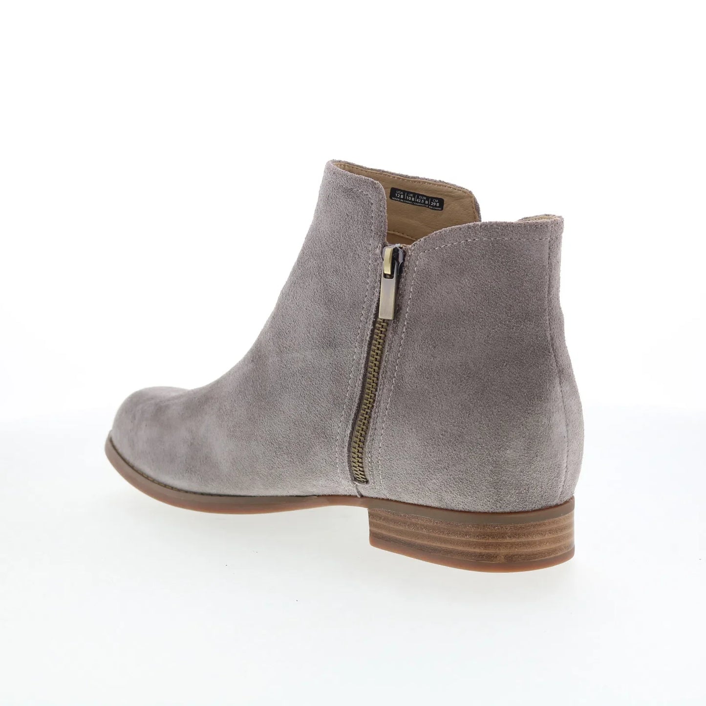 Spenco Abbey Boot Dove SP1042DOV Womens Gray Wide Ankle & Booties Boots