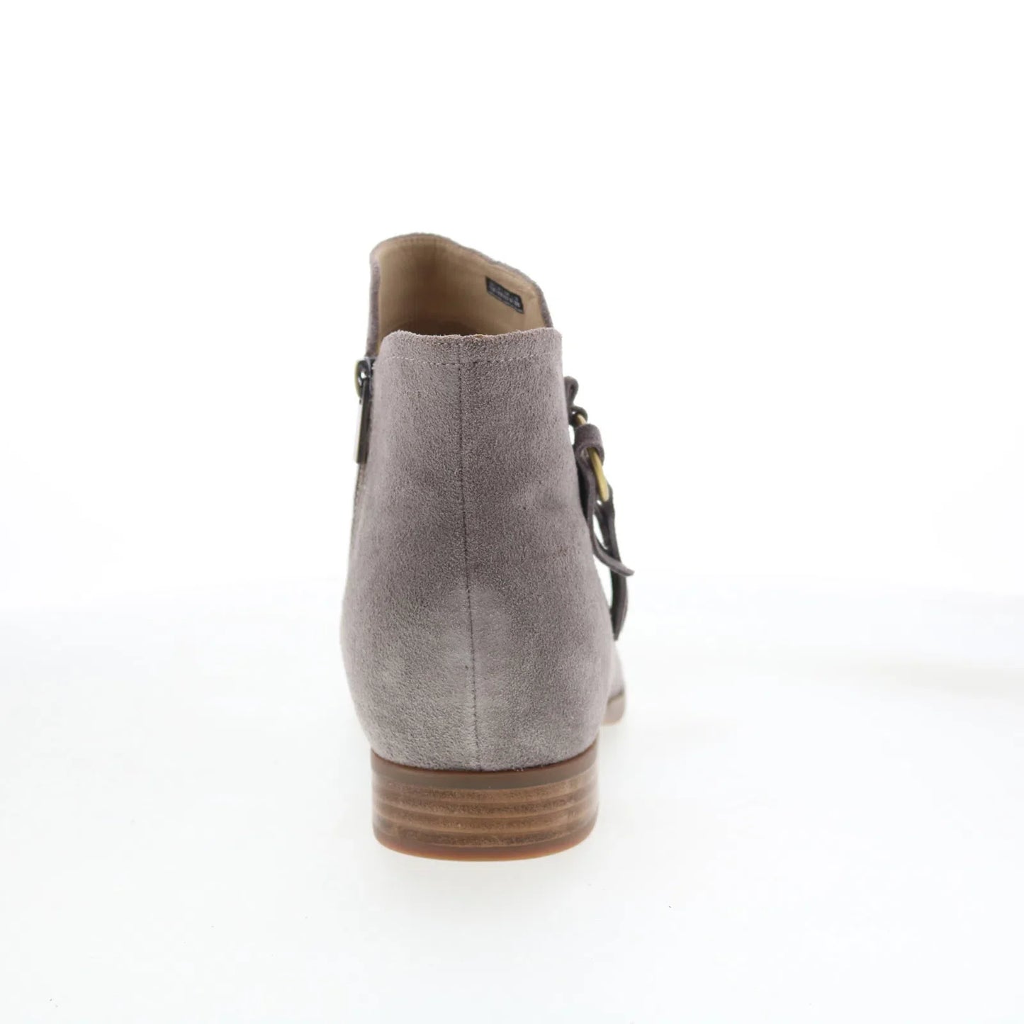 Spenco Abbey Boot Dove SP1042DOV Womens Gray Wide Ankle & Booties Boots