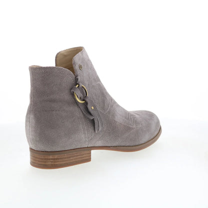 Spenco Abbey Boot Dove SP1042DOV Womens Gray Suede Ankle & Booties Boots