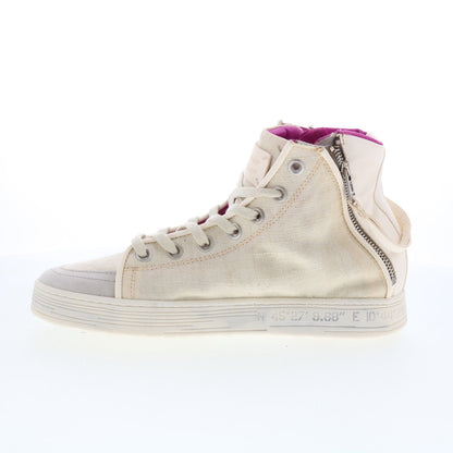 A.S. 98 Adler Womens Beige Leather Lace Up Lifestyle Sneakers Shoes