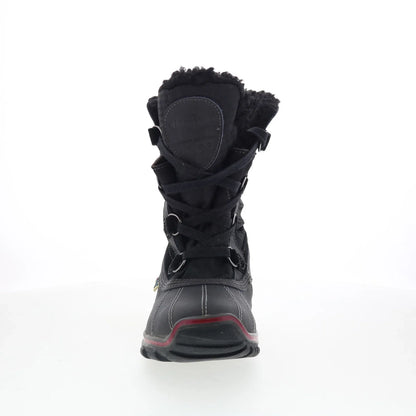 Pajar Adriana Low 51697 Womens Black Leather Lace Up Casual Dress Boots