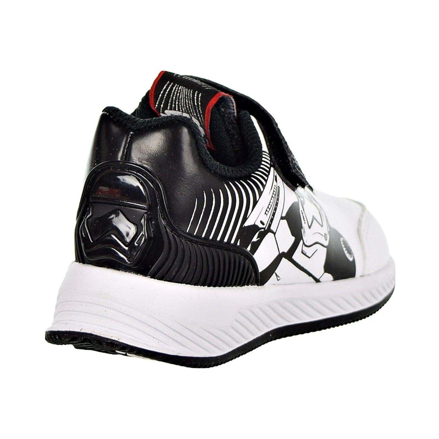 Adidas RapidaRun Star Wars Toddler Shoes Core Black/Cloud White/Scarlet