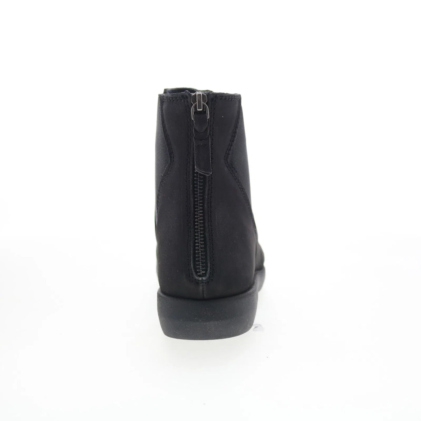 Softwalk Albany S2351-001 Womens Black Suede Zipper Chelsea Boots