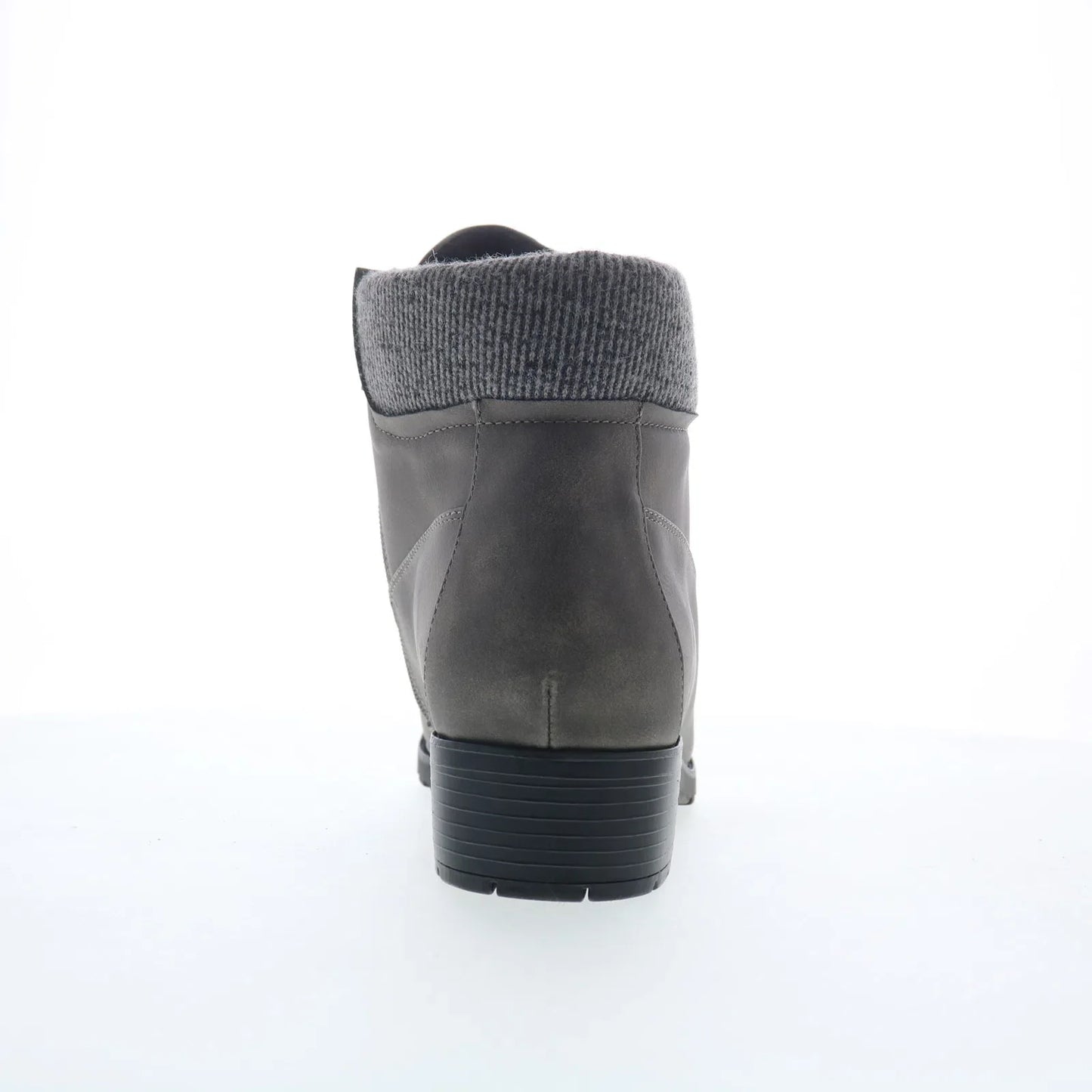 Trotters Bellamy T2350-075 Womens Gray Leather Ankle & Booties Boots