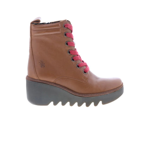 Fly London Biaz BIAZ329FLY-009 Womens Brown Leather Casual Dress Boots