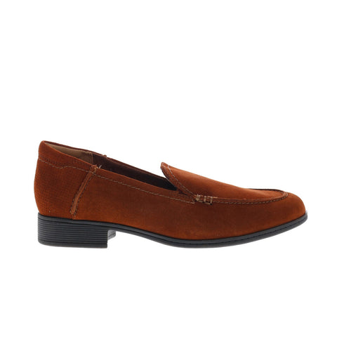 Cobb Hill Crosbie Moc CI9330 Womens Brown Loafers & Slip Ons Casual Shoes