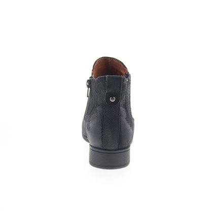 Cobb Hill Crosbie Panel CJ3131 Womens Black Suede Ankle & Booties Boots