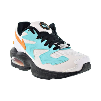 Nike Air Max2 Light "Jaguars" Women's Shoes White-Amber Rise-Aurora Green