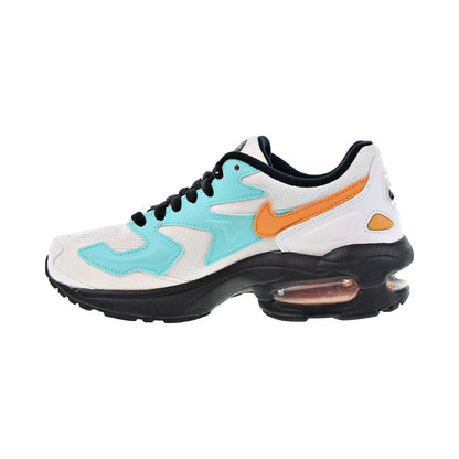 Nike Air Max2 Light "Jaguars" Women's Shoes White-Amber Rise-Aurora Green