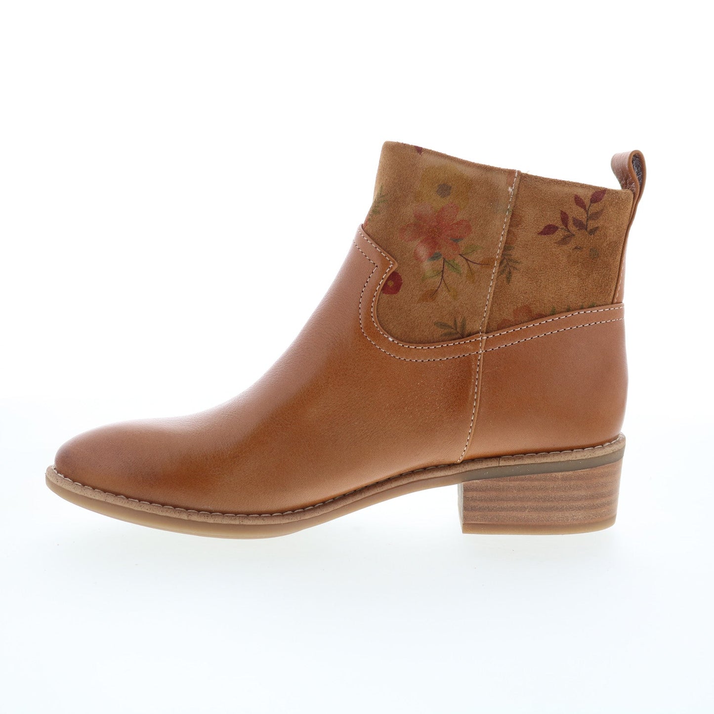 Comfortiva Carter CT00467 Womens Brown Leather Zipper Ankle & Booties Boots